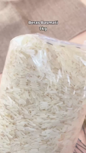 BERAS BASMATI RICE ABU KASS 1KG BEST PREMIUM