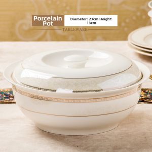FENGHONGTAO | Elegant European New Style Ceramic Dinnerware Set