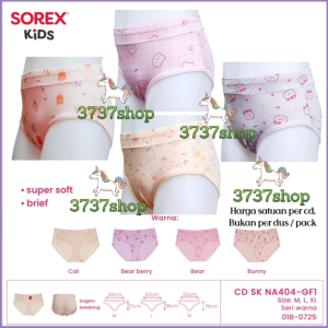 SOREX KIDS GIRL CD SK NA404-GF1 - CELANA DALAM ANAK PEREMPUAN