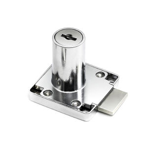 【X】Square Tongue Drawer Lock Drawer Locks with 2 Keys Cabinet Desk Drawer Lock Rolled Steel Furniture Hardware Cam Locks