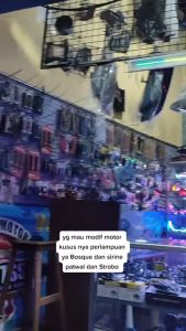 LAMPU LED DRL MOTOR SEPASANG KIRI KANAN 30CM BEAT VARIO SCOOPY AEROX NMAX MIO DLL