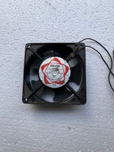 Quạt máy hàn - quạt thông gió 220v kích thước 12 x 12 cm