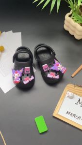 Childrens Cute Cartoon Sandals Non-Slip Wear-Resistant Beach Slippers Suitable Boys and Girls 2-15 Years DS0007-26