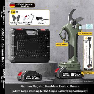 LONGKE | High Power Large Diameter Electric Pruning Shears