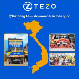 Áo len nam cổ tròn họa tiết phối ngực Tezo 23ALOH006