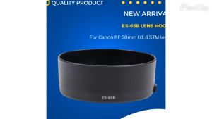 ES-65B ES65B Lens Hood For Canon RF 50mm f/1.8 STM Lens