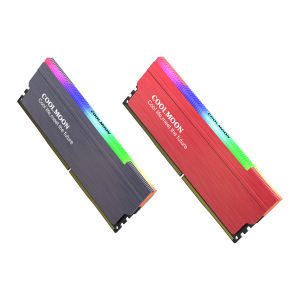 COOLMOON CR-D134S RAM Heat Spreader Addressable RGB Memory Cooler for Desktop PC