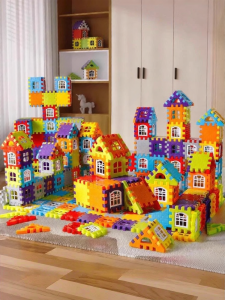 MIVOFIVO | Educational Building Blocks Puzzle Childrens Toy