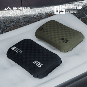 ShineTrip Camping inflatable pillow Ultralight Camping Sleeping Air Pillow Foldable Portable comforts Pillow with storage bag