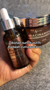 Laushine Body Peeling Serum Original Mencerahkan Kulit Angkat Sel Kulit Mati