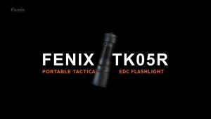 Fenix TK05R Rechargeable Tactical EDC Flashlight Senter LED