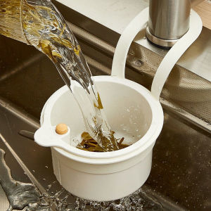 C.B.【Ready in Stock】 Sink Hanging Strainer Basket Creative Detachable Kitchen Garbage Filter Household Accessories