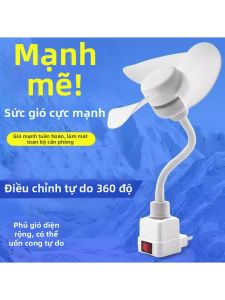 Quạt Gắn Tường Cắm Điện cho Bếp Phòng Tắm Toilet Không Cần Khoan