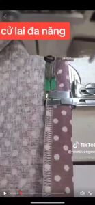 Cữ CUỐN XÕA 226 cỡ 6mm-25mm (1/4-1inch) cuốn lai cuốn gấu đa năng điều chỉnh cỡ MẪU MỚI dùng cho máy may 1 kim công nghiệp (TẶNG ỐC BẮT CỮ)