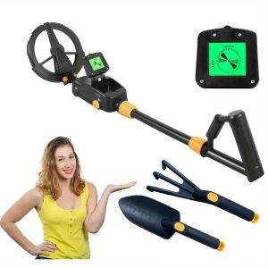 Underground Treasure Metal Detector Tracker with Waterproof Search Coil MD1008A Handheld Metal Gold Detector Pointer