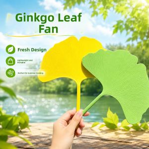BAIMANG | Ginkgo Leaf Summer Hand Fan