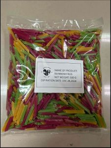 Rainbow Fries Crackers