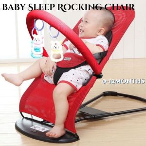 Baby Rocking Chair Multifunctional Toddler Chair Baby Bouncing Chair Safety Balanced Rocking Bouncer