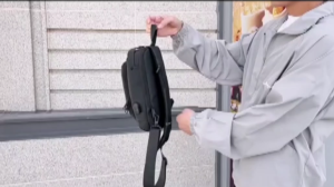 Mens Chest Sling Travel Backpack Bag with Multiple Compartments / USB charging / Password Lock
