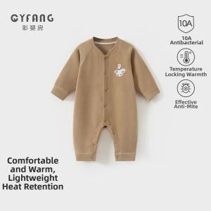 CAIYINGFANG | Thickened Thermal Baby Onesie Sleepwear