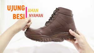 Sepatu Boot Pria Crocodile Morisey Ujung Nya Best Seller/Bisa