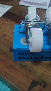 Tipe Hidup Roda Lemari 2 inch Roda Karet 2 inch Roda Etalase 2 inch Roda Troli 2 inch / 5cm
