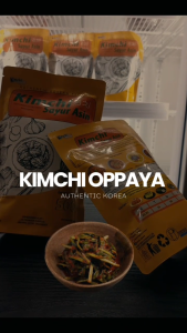 kimchi Daun Bawang korea500 Gram Halal Di Buat Oleh Chef Korea