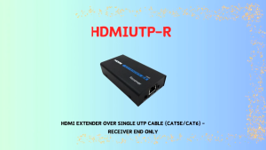 HDMI Extender over Single UTP LAN Cat5e Cat6 100m Cable Receiver End ONLY 1080P Multiple Within 100 Meter HDMIUTP-R