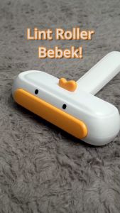Hobilic Lint Roller Pembersih Bulu Kucing Anjing Hewan Reusable Sofa Pakaian Kasur Motif Bebek