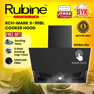 SYK Free Shipping Rubine MARK-90BL Kitchen Cooker Cooktops Hood and Hob Set Dapur Gas Stove Masak Penyedut Asap 抽油烟机