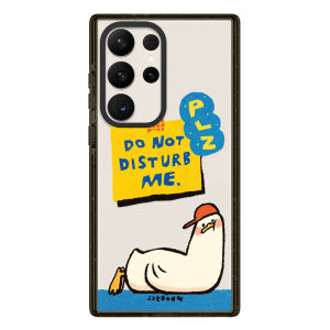 Acrylic Magnetic Sugar Cotton Duck Phone Case for Galaxy S25 Ultra Protective Cover Anti-Fall Small  Style Full Edge Protection