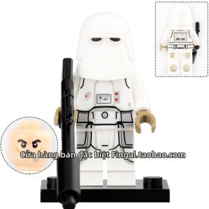 Đồ Chơi Gạch Nhân Vật Star Wars: Snowtrooper Bane Mandalorian