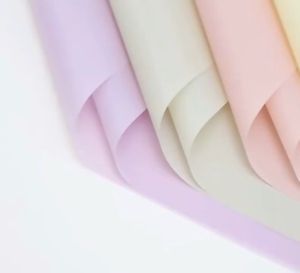 [20Sheets] 58x58cm Fog Series Flower Wrapping Paper Gift Bouquet Flower Florist Wrapper Paper Pembalut Bunga
