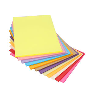 Thickened A4 Copy Paper 160g Childrens Craft Paper Scissors Paper for Kindergarten Handmade Draft Paper Printing Paper