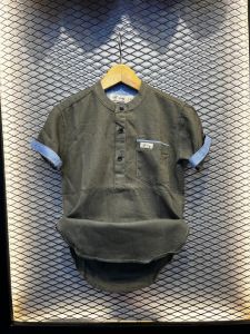 kurta polos anak lengan pendek/kurta anak/kemeja anak/hem anak/SSMR-STORE
