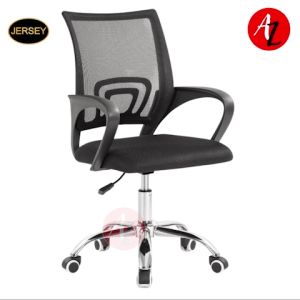Jersey 38-50CM Office Chair Back Rest and Seat Mesh Finish With Arm Rest JS-888