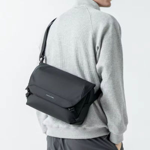 MARK RYDEN กระเป๋าใหม่กระเป๋าแมสเซนเจอร์สะพายไหล่สำหรับผู้ชายกระเป๋าคาดลำตัวสะพายข้างลำลองขนาด11นิ้วสำหรับใส่ Ipad แฟชั่นกลางแจ้งปั่นจักรยาน