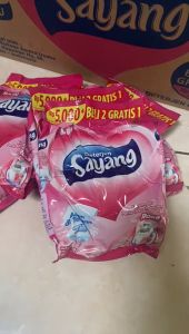 Buy 2 Get 1 Free New Sayang Powder Detergent 220 GR Wangi Acak Deterjen sayang Promo murah Deterjen Eco-Friendly Untuk Mencuci Deterjen Sayang Dengan Kualitas Terjamin - Lazada