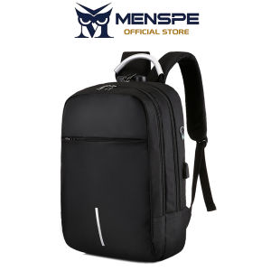 MENSPE Fashion Mens Business Backpack Anti-Theft Laptop Backpack Large Capacity USB Charging Backpack Waterproof Backpack College Commuting Backpack Leisure Travel Bag For Work Business Trip