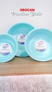Orocan Premium Basin PLANGGANA (BlueGreenWhite) 28 cm33cm