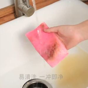 3pcs Set Coconut Shell Dish Cloth Kitchen Use Non-Stick Oil Cleaning Kitchen Towels Tuala Dapur 天然椰壳抹布