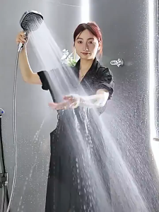 ⚡️SG SELLER⚡Pressure Shower Head – 3 Spray Modes | Water-Saving Massage Shower with Built-in Filter | Bathroom Accessories