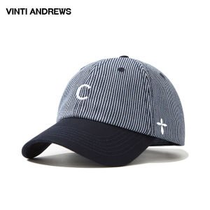 Street Vintage Striped Baseball Cap