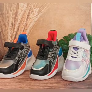 Sepatu Sneakers Anak Perempuan / Laki Laki Import Variasi JUNFENG Fashion New IMPORT