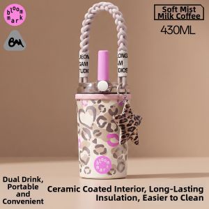 bloommark | Trendy Birthday Gift Insulated Cup with Straw