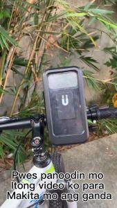 Waterproof Motorcycle Bike Cellphone Holder Adjustable TPU Touch Screen 360 Swivel Cellphone Holder