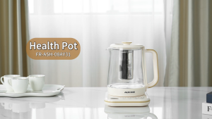 1.8L Health Pot Electric Kettle Portable Multi Cooker Tea Dessert Cooker home glass self-cultivation decoction pot office tea maker flower tea electric kettle Health Pot Teapots