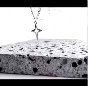 Kalung Titanium Starboy Rantai Medan Liontin Bintang Stainless Steel Anti Karat Pria Dan Wanita