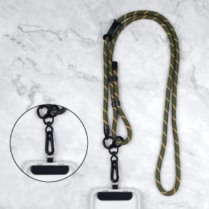 The metal buckle phone lanyard is detachable with an 8mm adjustable color pattern. The length can be adjusted by yourself