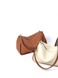 2025 New Genuine Leather Shoulder Bag Women Commuter Top Grain Crossbody Purse Minimalist Luxury Small Unique Design Fashionable